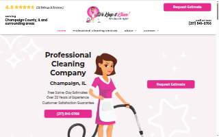 We Keep It Kleen of Champaign website