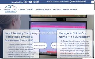 George Alarm of Charleston website