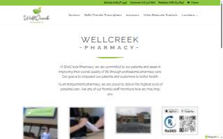 WellCreek Pharmacy website