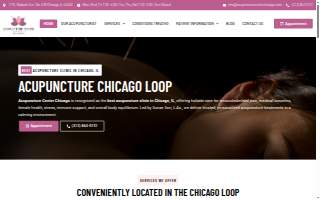 Acupuncture Center Chicago - Loop website
