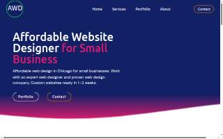 Affordable Web Design Chicago of Berwyn website