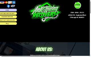 ANR Towing & Recovery Inc. website