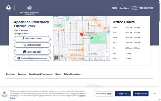 Apotheco Pharmacy Lincoln Park website