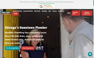 Baethke Plumbing website