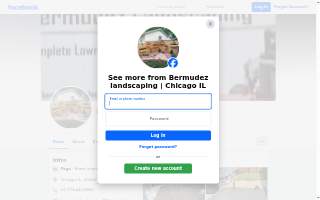 Bermudez Landscaping and snow removal website