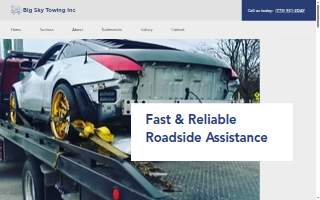 Big Sky Towing Inc website