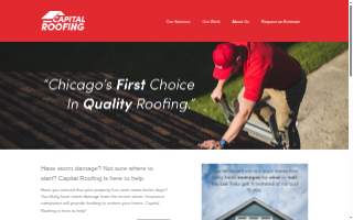 Capital Roofing LLC website