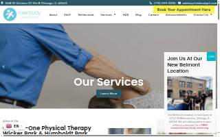 Chicago Foot and Ankle, PC website