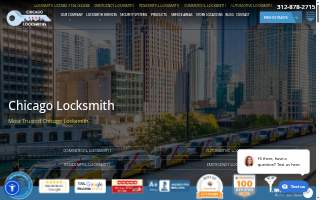 Chicago Locksmiths website