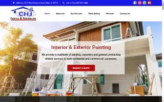 CHJ Painting & Remodeling of Chicago website