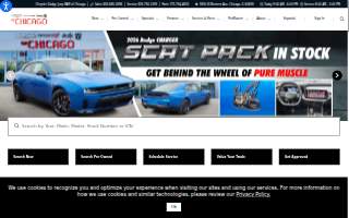 Chrysler Dodge Jeep RAM of Chicago website