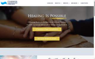 Clearwater Counseling Chicago website