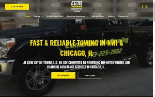 Come Get Me Towing LLC website
