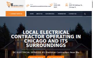 DC Electrical Services - Licensed, Bonded And Insured, Emergency Chicagoland Electrician website