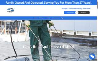 Done Right Roofing website