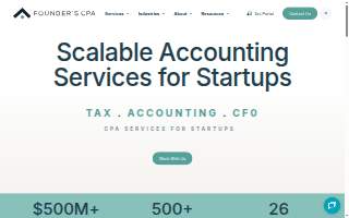 Founder's CPA website