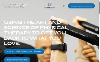 FreeForm Physical Therapy website