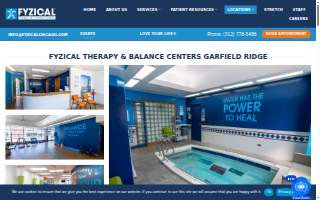 FYZICAL Therapy & Balance Centers - Garfield Ridge website