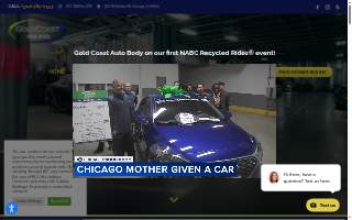 Gold Coast Auto Body website