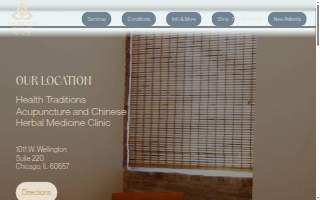 Health Traditions Acupuncture & Herbal Medicine Clinic website