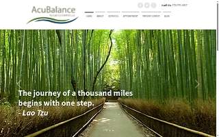 AcuBalance Wellness Center of Chicago Heights website