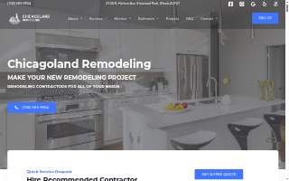 Chicagoland Remodeling website