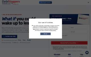 Debtstoppers: Bankruptcy Law Firm - Western Office, Chicago website