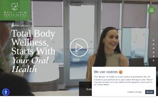 Millennium Periodontics website
