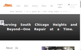 Mullers Automotive website