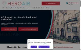 Hero Air website
