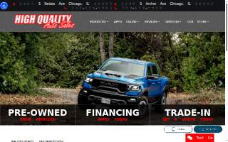High Quality Auto Group website