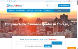 Illinois Drivers Insurance website