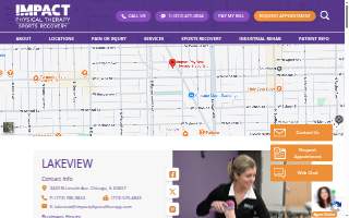 Impact Physical Therapy & Sports Recovery - Lakeview website