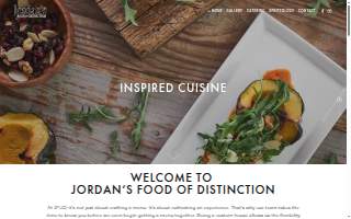 Jordan's Food of Distinction website