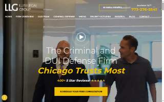 Luisi Legal Group website
