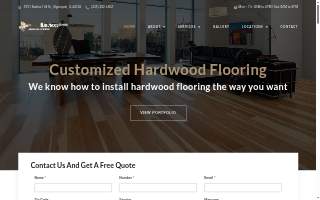 Lukasz Flooring Contractors - Hardwood Flooring, Luxury Vinyl Floor website