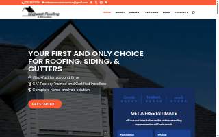Midwest Roofing website