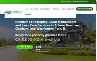 Mingo and Sons Lawn and Landscape LLC website
