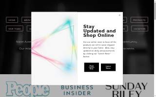 Neon Avenue Salon website