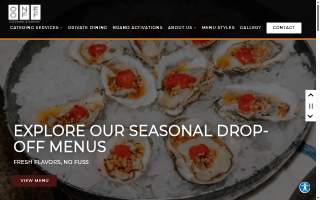 One Off Catering & Events website