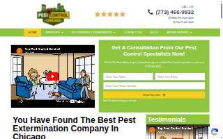 Pest Control Chicago website