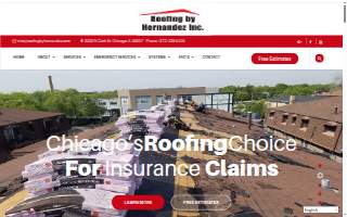 Roofing By Hernandez website