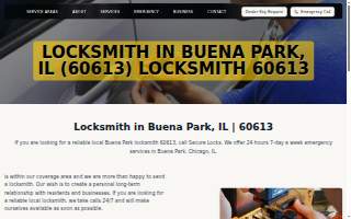 Secure Locks | Locksmith Chicago website