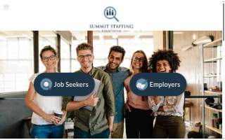 Summit Staffing website