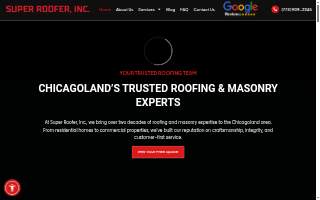 Super Roofer, Inc. website