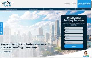 TAR Roofing Inc of Lincolnwood website