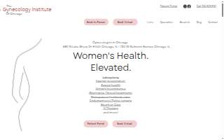 The Gynecology Institute of Chicago website