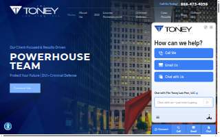 The Toney Law Firm, LLC website