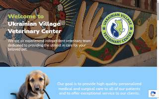 Ukrainian Village Veterinary Center website