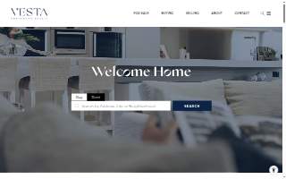 Vesta Preferred Realty website